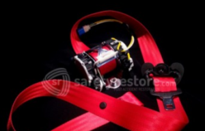 Red Seat Belt Strap