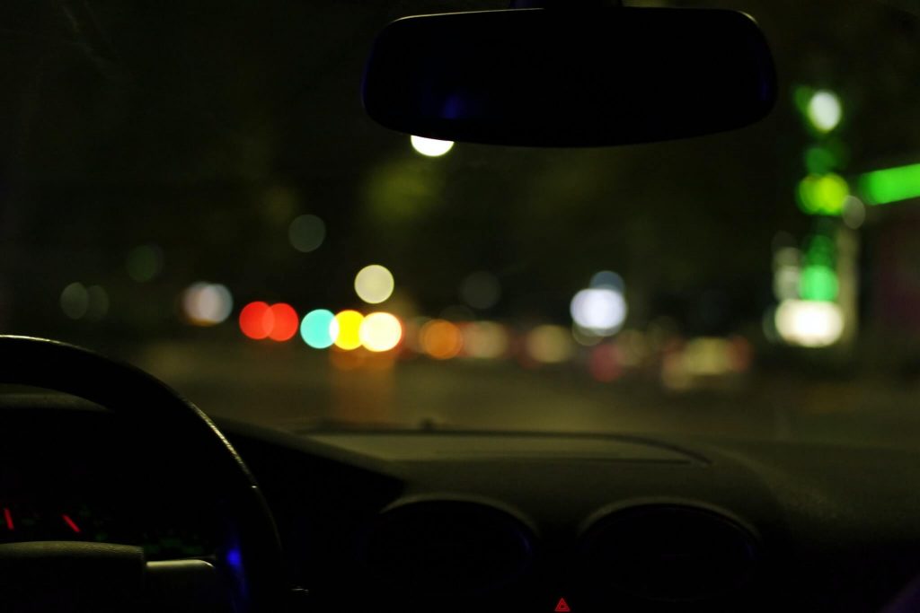 How to drive at night safely - night driving driver side