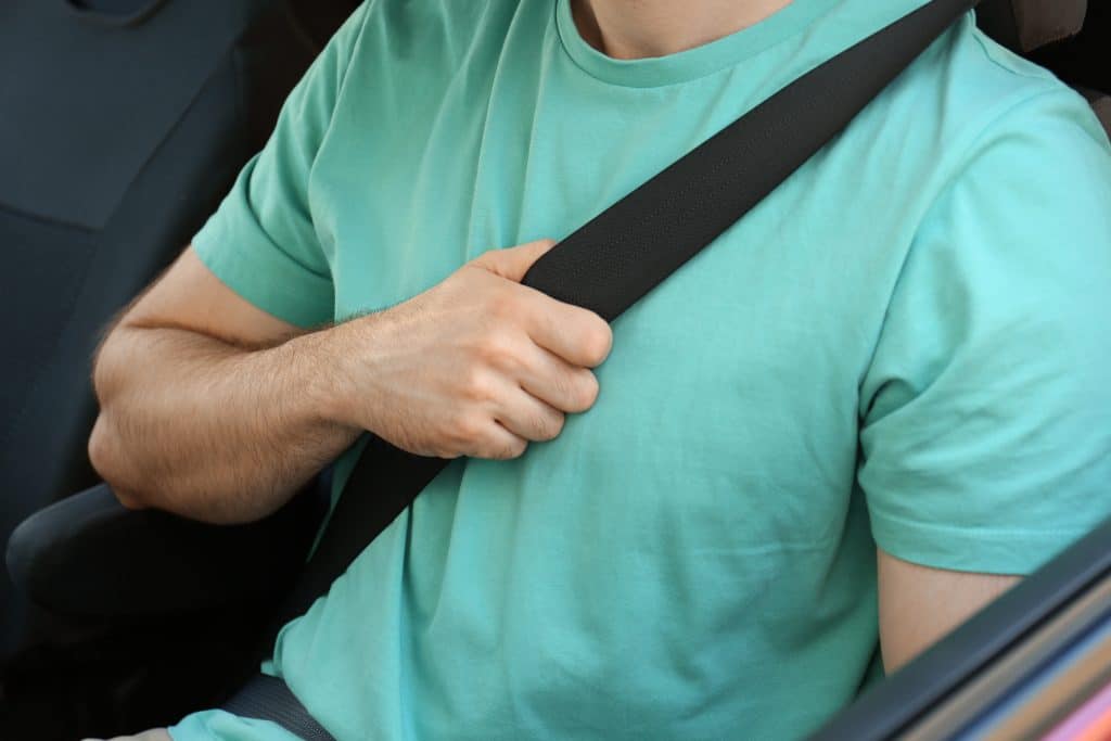 why do seatbelts lock after an accident