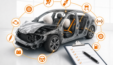 Car Inspection Checklist After a Crash: 12 Safety Systems to Verify Before You Drive